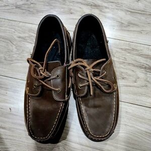 Classic Brown Leather Men's Shoes